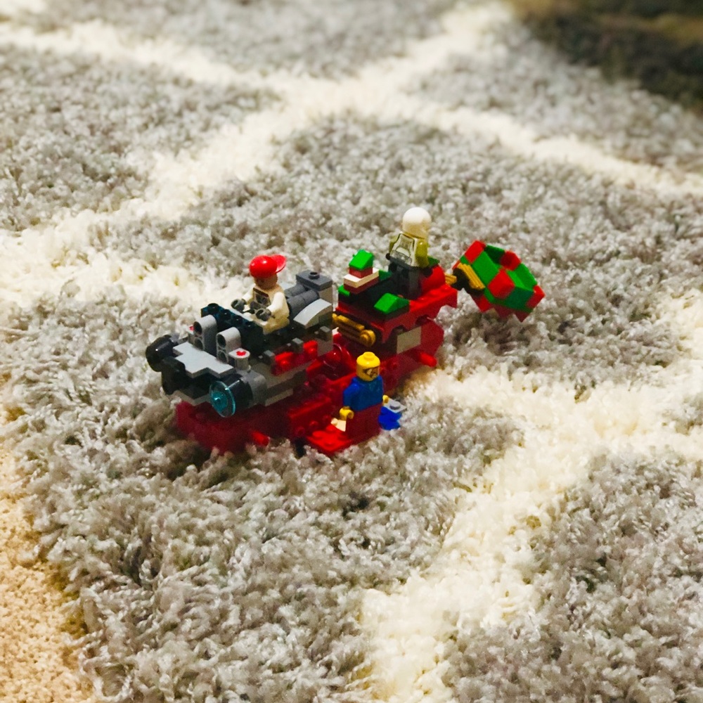 Lego like blocks. Big box